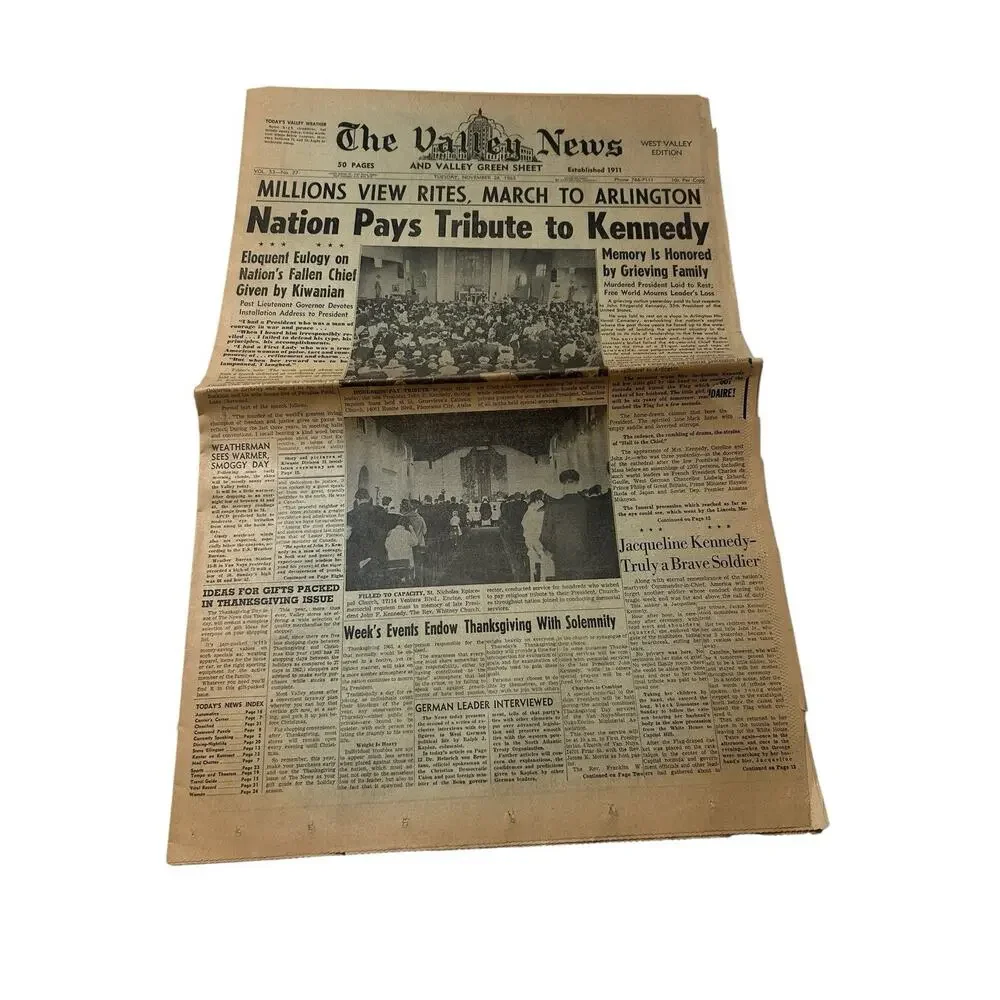 N/A newspaper assassination